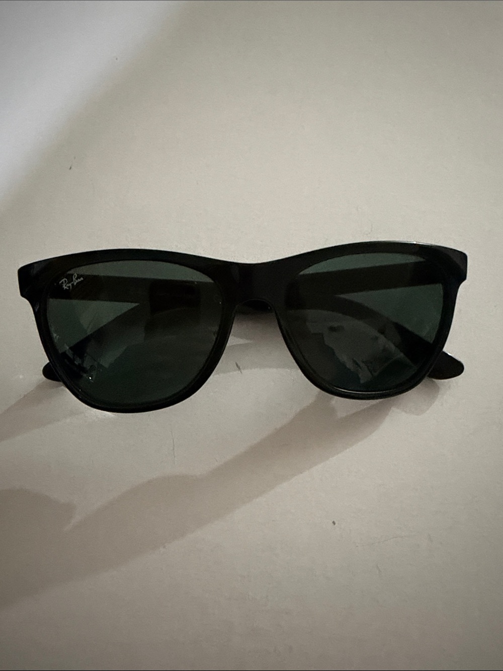 Ray-Ban RB 4184 Black Frame with Dark Green Lenses Sunglasses